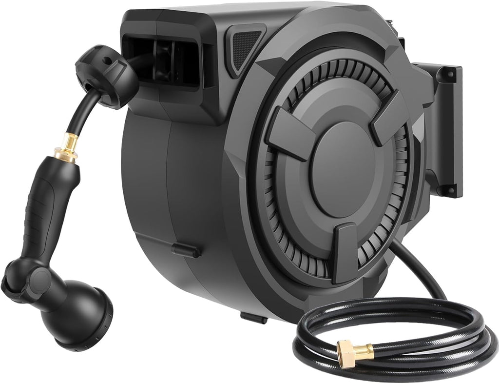 Retractable Garden Hose Reel (1/2 in x 100 ft)