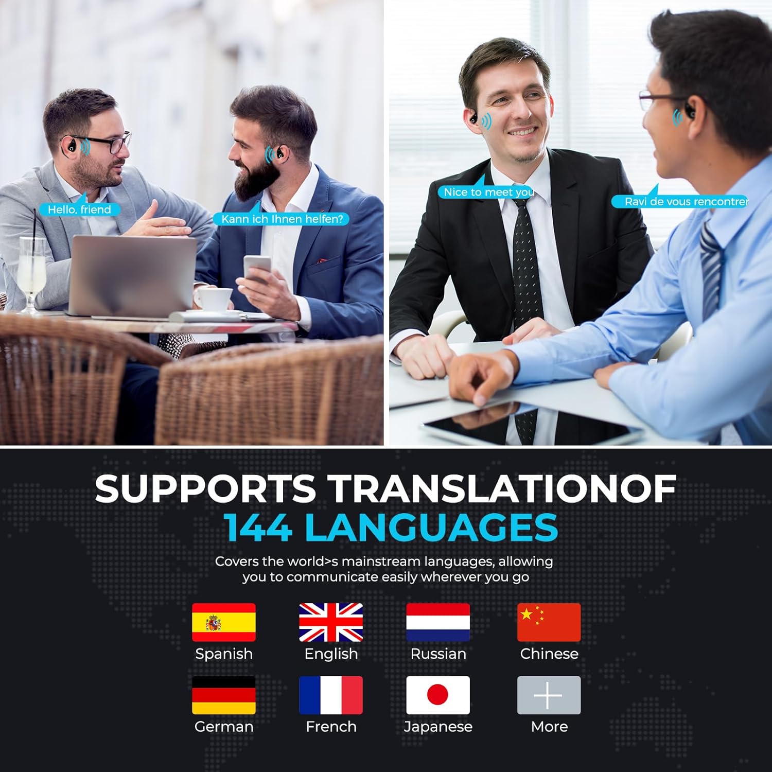 Real Time AI Translation Earbuds