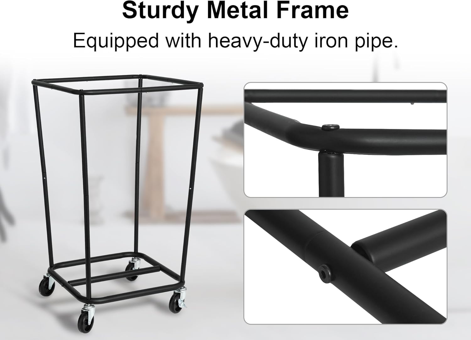 Rolling Laundry Hamper