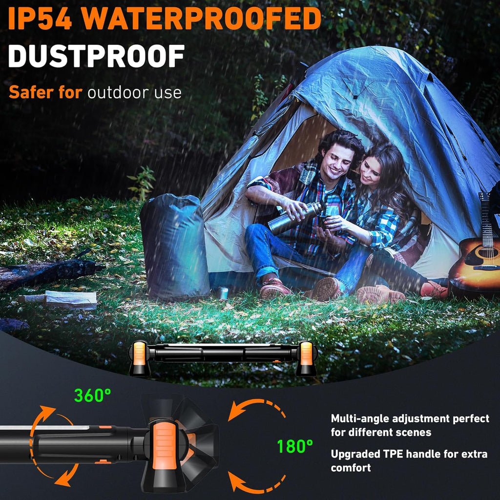 Rechargeable Magnetic Light