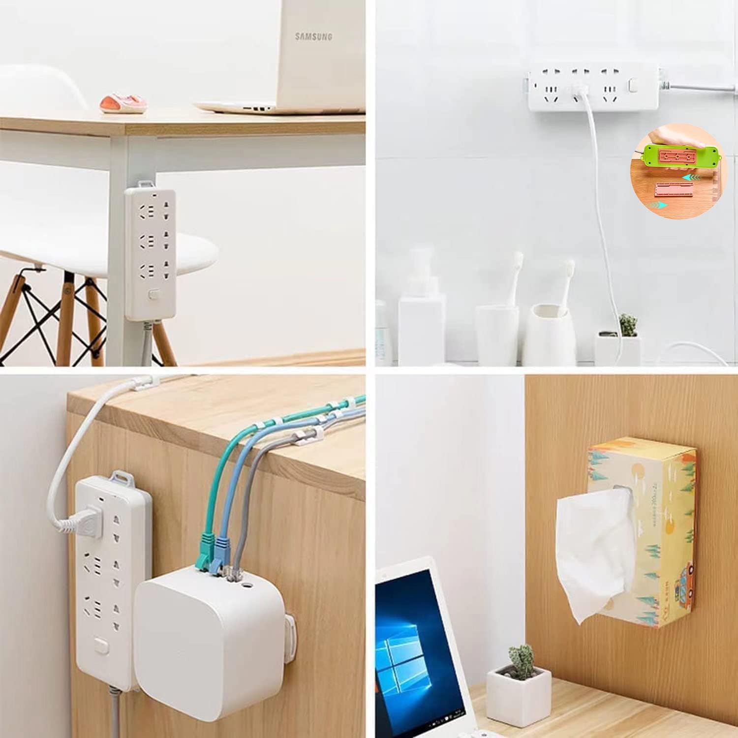 Power Strip Holder (12 Pcs)