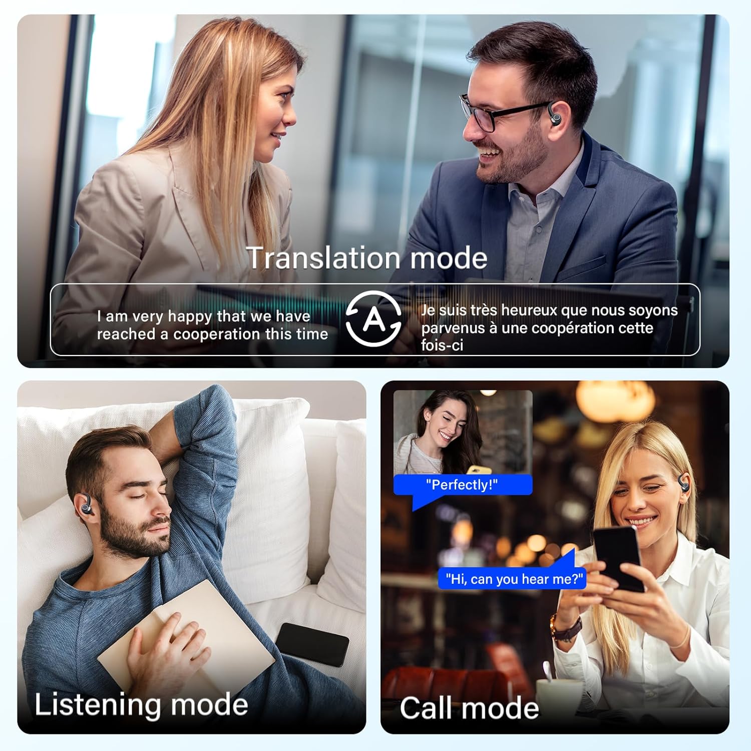 Real Time AI Translation Earbuds