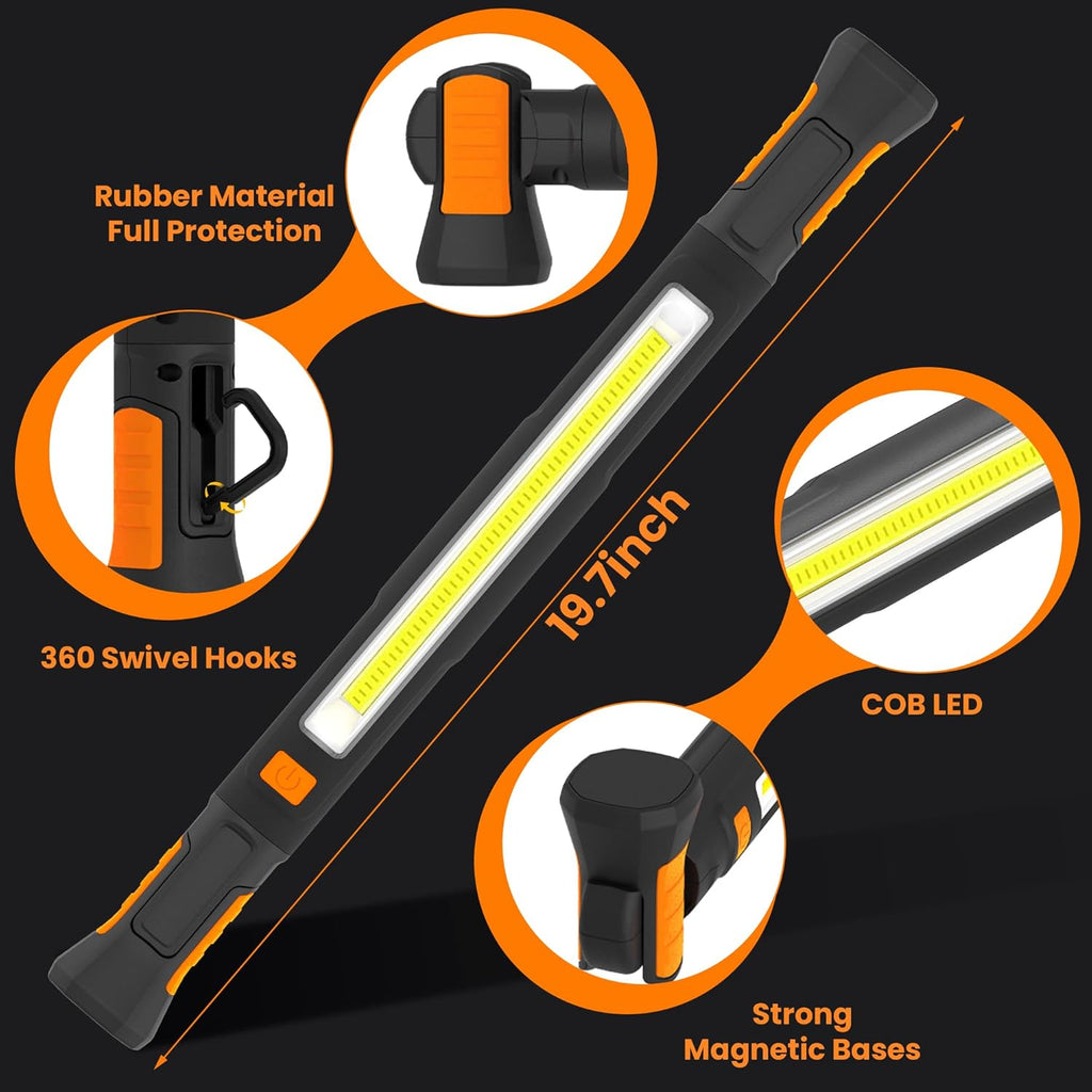 Rechargeable Magnetic Light